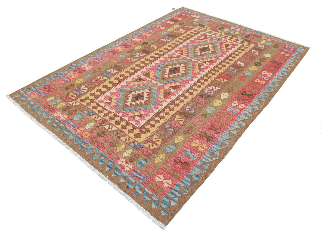 Kilim 5’ 2″ x 7’ 9″ - No. AV94246 - ALRUG Rug Store