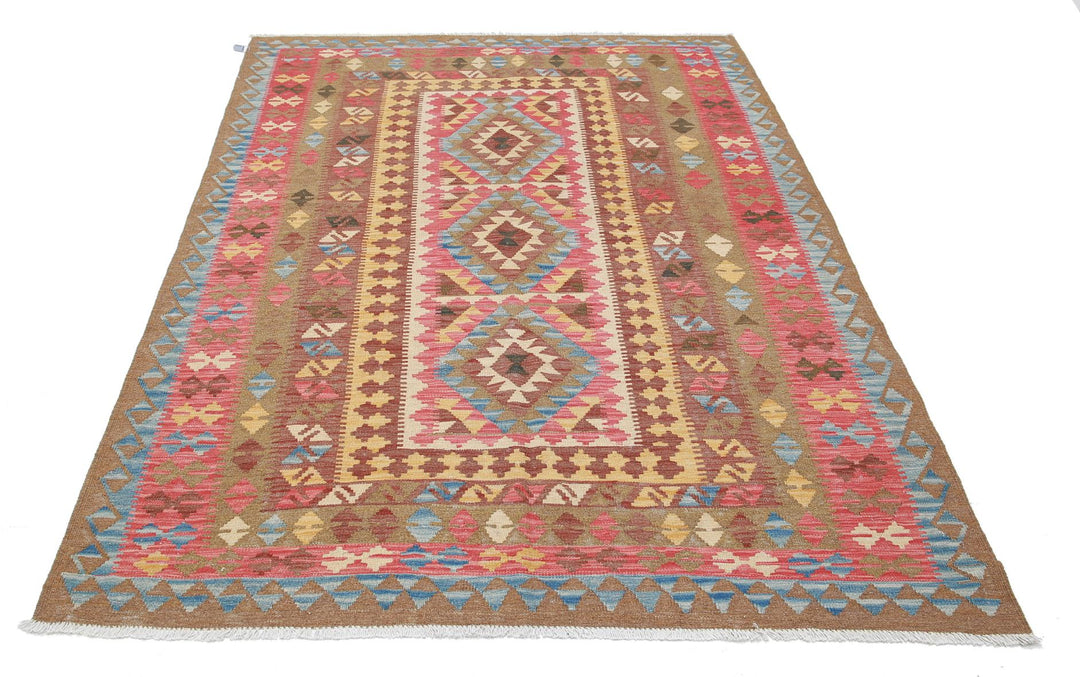 Kilim 5’ 2″ x 7’ 9″ - No. AV94246 - ALRUG Rug Store