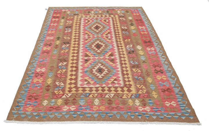 Kilim 5’ 2″ x 7’ 9″ - No. AV94246 - ALRUG Rug Store