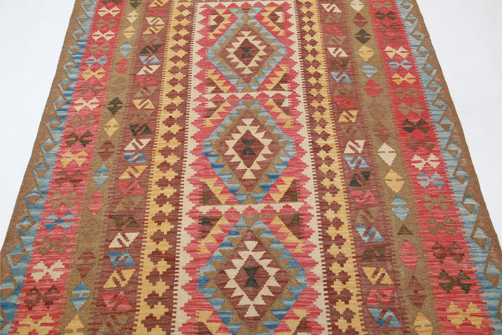 Kilim 5’ 2″ x 7’ 9″ - No. AV94246 - ALRUG Rug Store