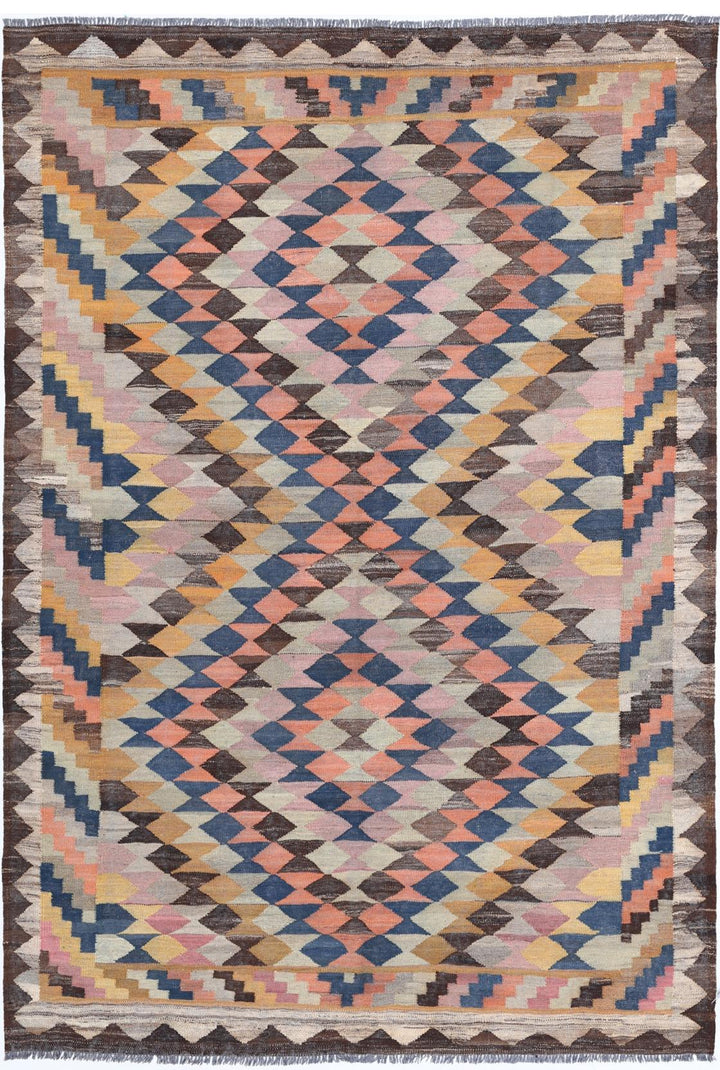 Kilim 5’ 5″ x 7’ 11” - No. AV65195 - ALRUG Rug Store