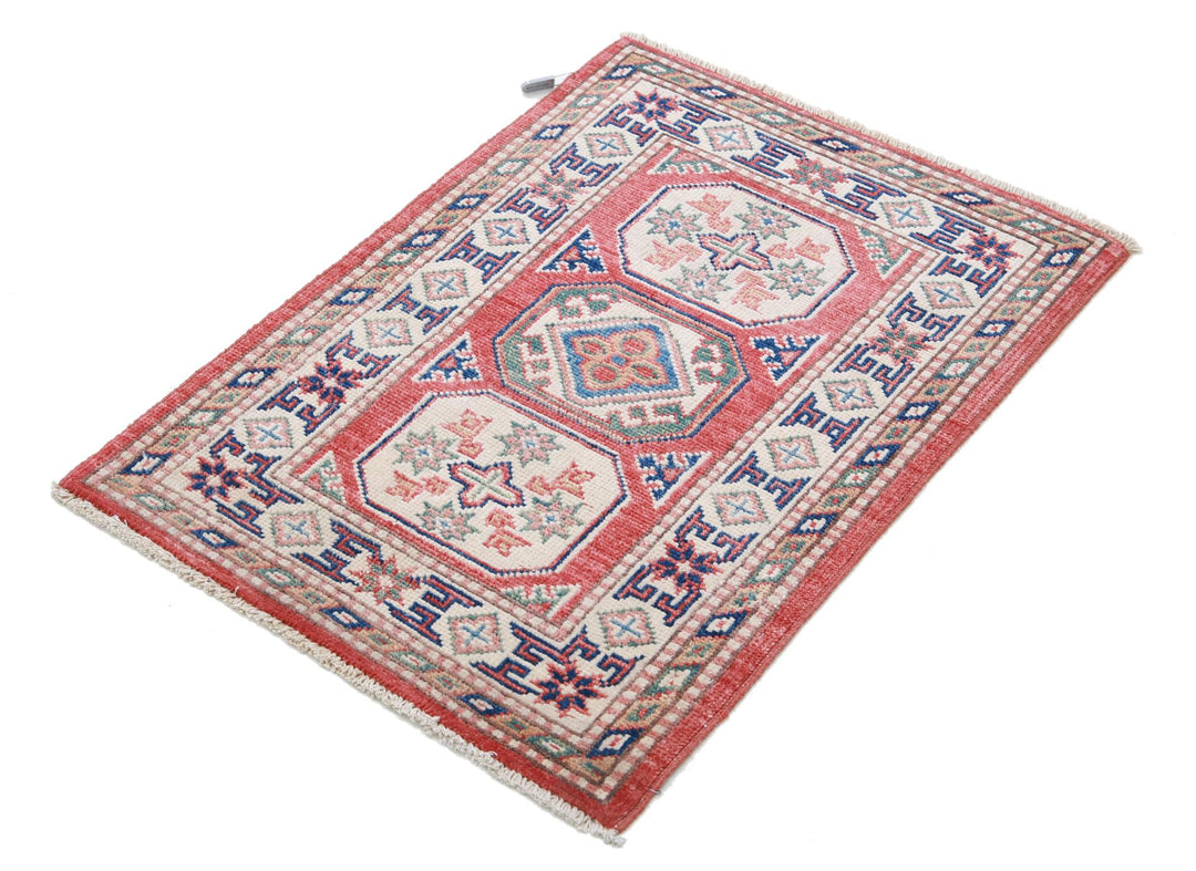 Kazak 2’ 0″ x 2’ 10” - No. AV91527 - ALRUG Rug Store