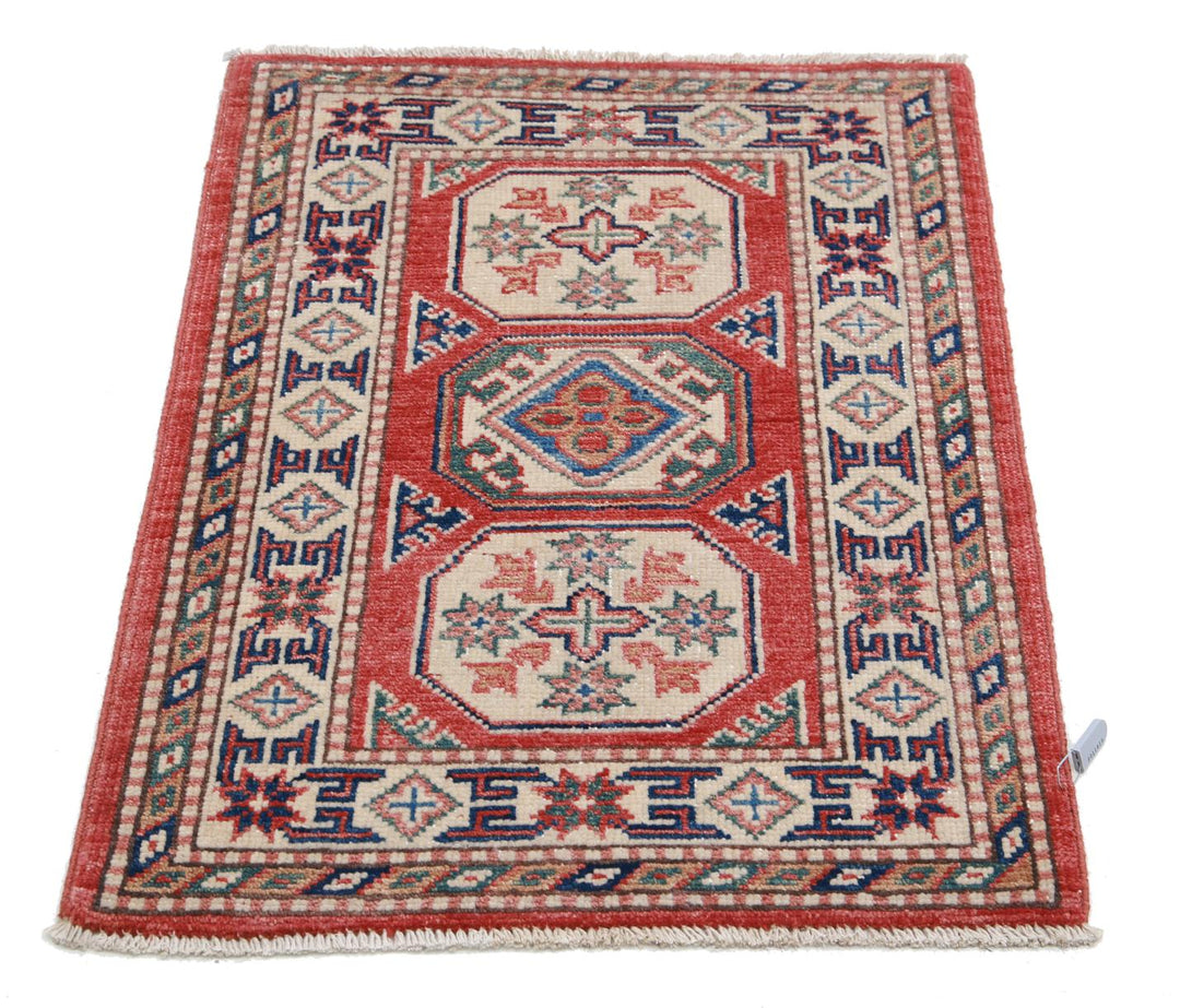 Kazak 2’ 0″ x 2’ 10” - No. AV91527 - ALRUG Rug Store