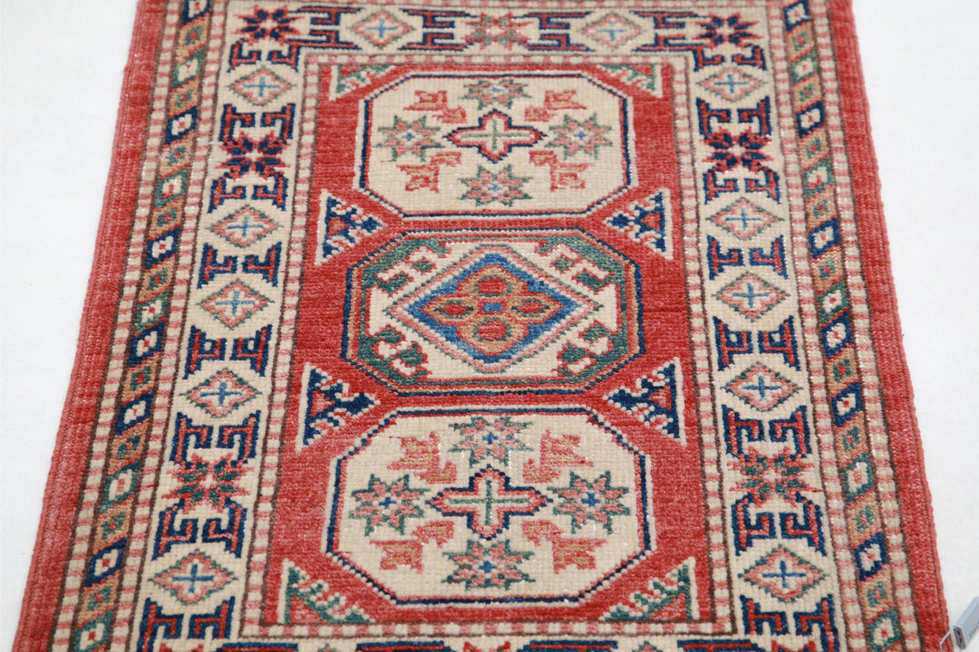 Kazak 2’ 0″ x 2’ 10” - No. AV91527 - ALRUG Rug Store
