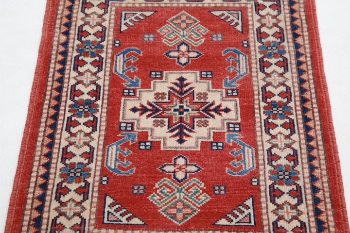 Kazak 2’ 1″ x 2’ 10” - No. AV93148 - ALRUG Rug Store
