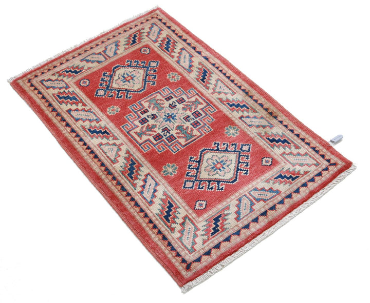 Kazak 2’ 0″ x 2’ 11” - No. AV87548 - ALRUG Rug Store