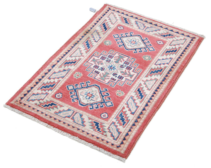 Kazak 2’ 0″ x 2’ 11” - No. AV87548 - ALRUG Rug Store