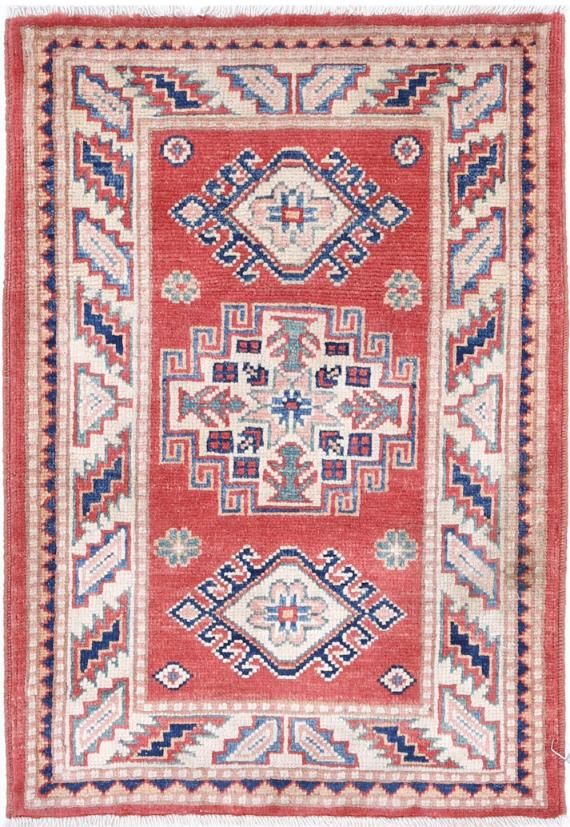 Kazak 2’ 0″ x 2’ 11” - No. AV87548 - ALRUG Rug Store