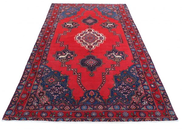Hamadan 4’ 10” x 9’ 0″ - No. AV14552