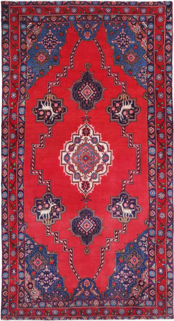 Hamadan 4’ 10” x 9’ 0″ - No. AV14552