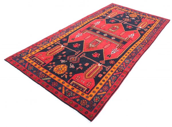 Hamadan 4’ 9″ x 9’ 7″ - No. AV82123