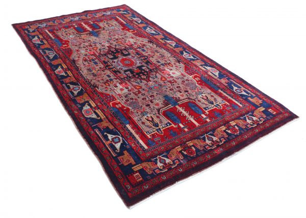 Hamadan 4’ 11” x 9’ 0″ - No. AV53729