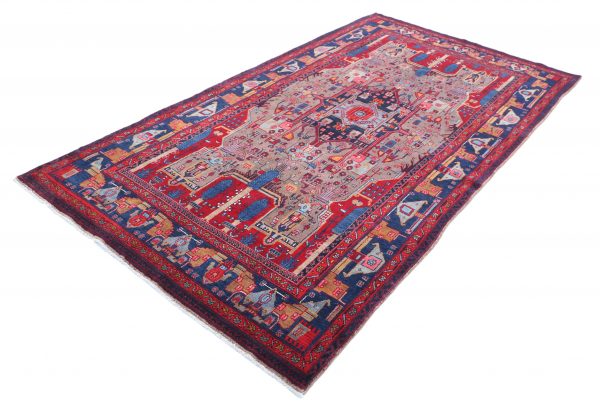Hamadan 4’ 11” x 9’ 0″ - No. AV53729