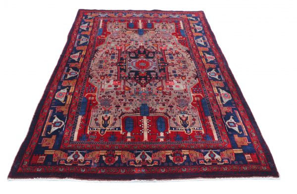 Hamadan 4’ 11” x 9’ 0″ - No. AV53729
