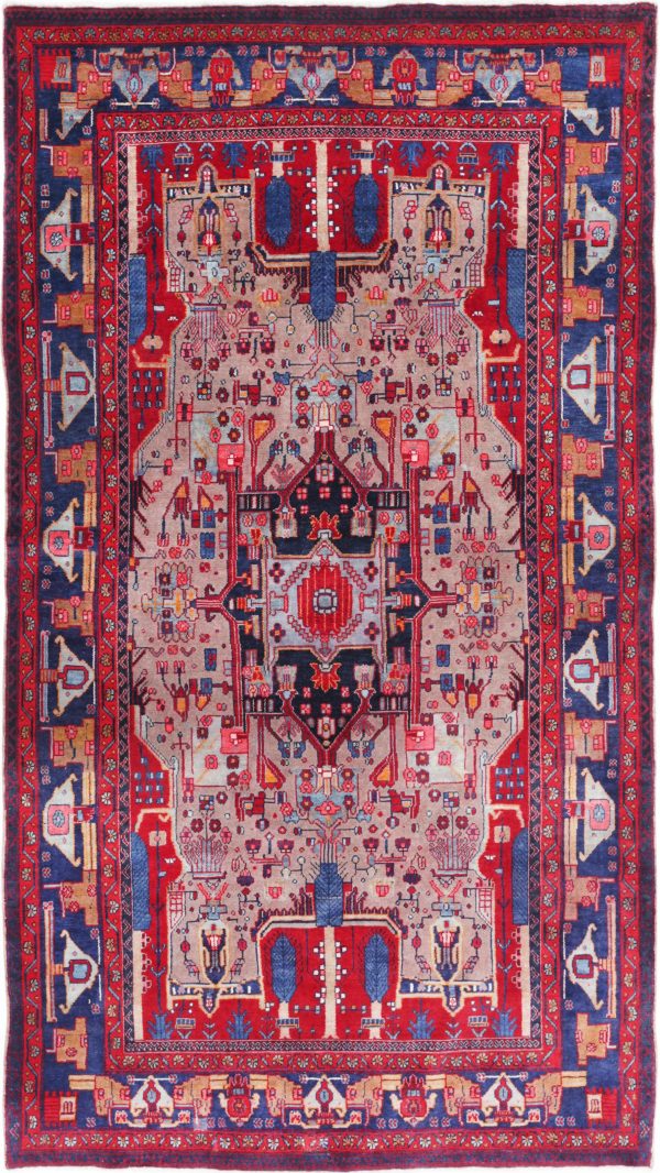 Hamadan 4’ 11” x 9’ 0″ - No. AV53729
