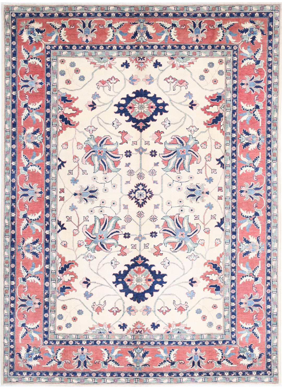 Kazak 8’ 6″ x 11’ 8″ - No. AV12031 - ALRUG Rug Store
