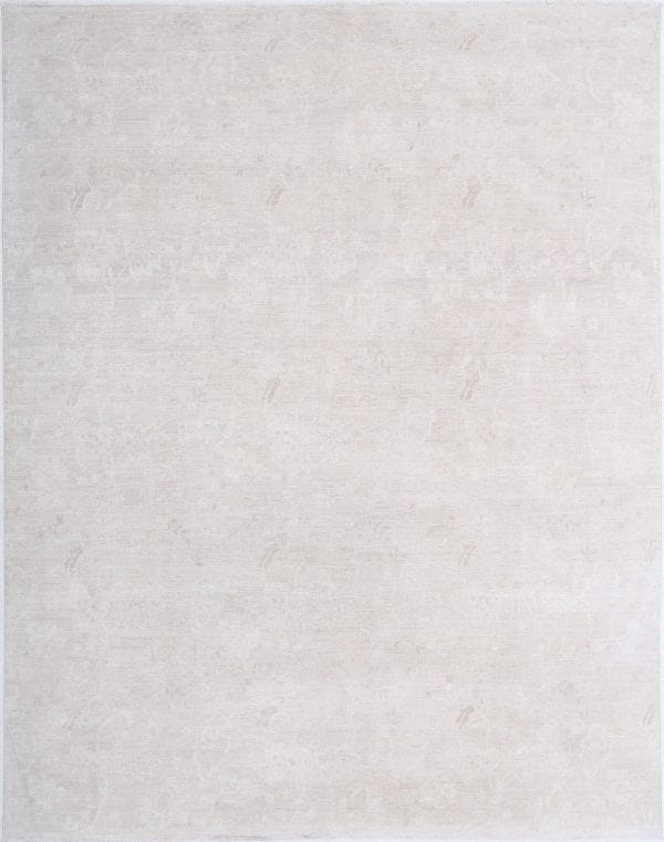 Brown Pakistani Oriental Rug 7'11" x 10'0" Hand-Knotted