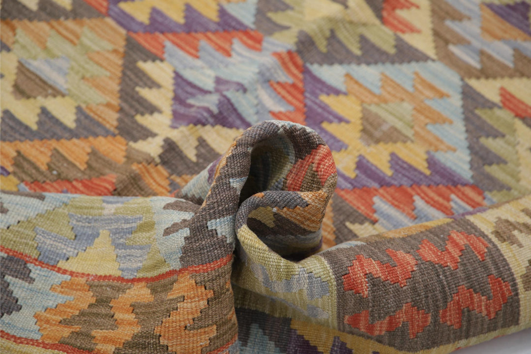 Kilim 4’ 9″ x 6’ 6″ - No. AV19508 - ALRUG Rug Store