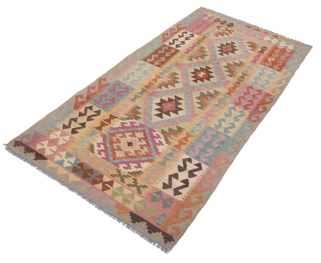 Kilim 3’ 3″ x 6’ 3″ - No. AV29488 - ALRUG Rug Store