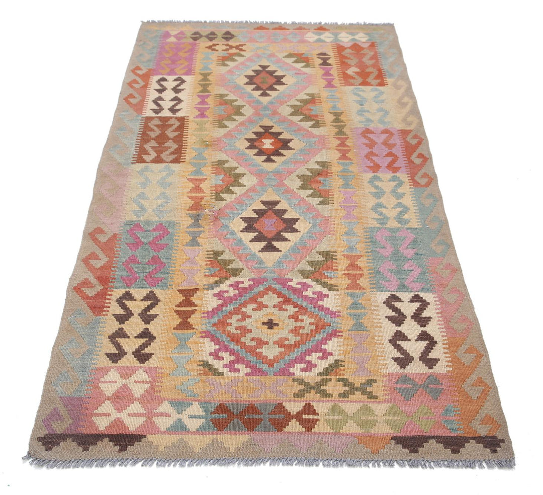 Kilim 3’ 3″ x 6’ 3″ - No. AV29488 - ALRUG Rug Store
