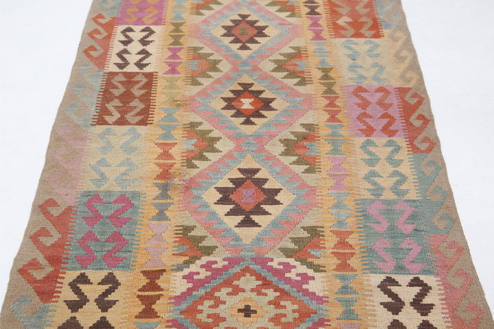 Kilim 3’ 3″ x 6’ 3″ - No. AV29488 - ALRUG Rug Store