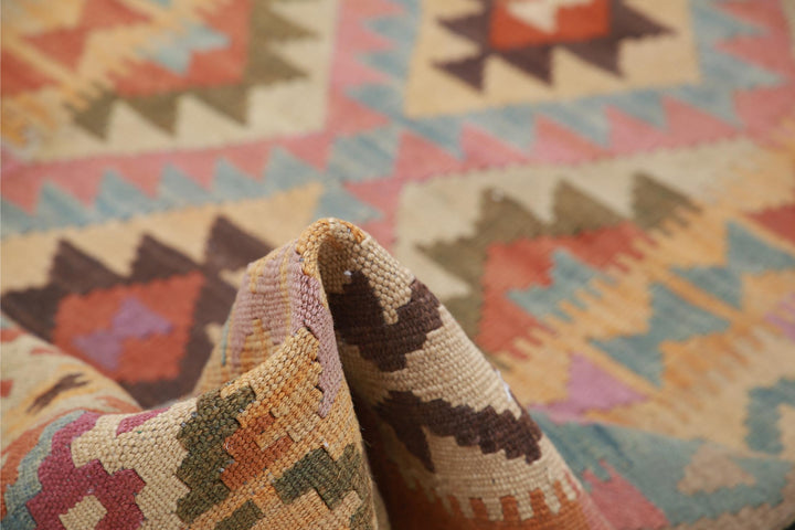 Kilim 3’ 3″ x 6’ 3″ - No. AV29488 - ALRUG Rug Store