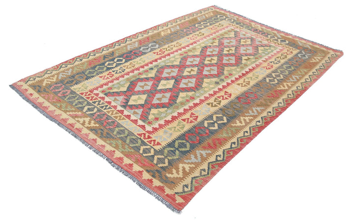 Kilim 5’ 6″ x 7’ 8″ - No. AV45228 - ALRUG Rug Store
