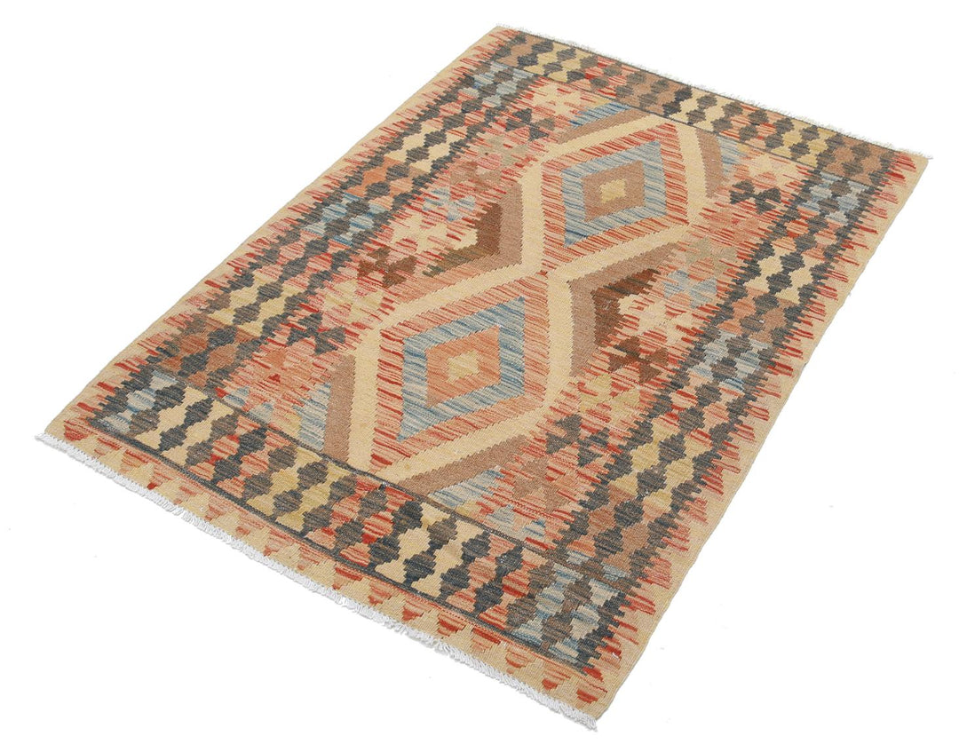 Kilim 3’ 1″ x 4’ 4″ - No. AV69139 - ALRUG Rug Store