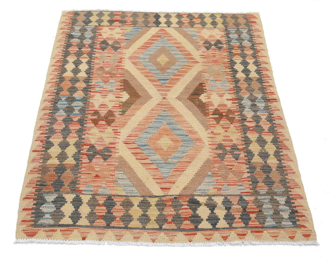 Kilim 3’ 1″ x 4’ 4″ - No. AV69139 - ALRUG Rug Store