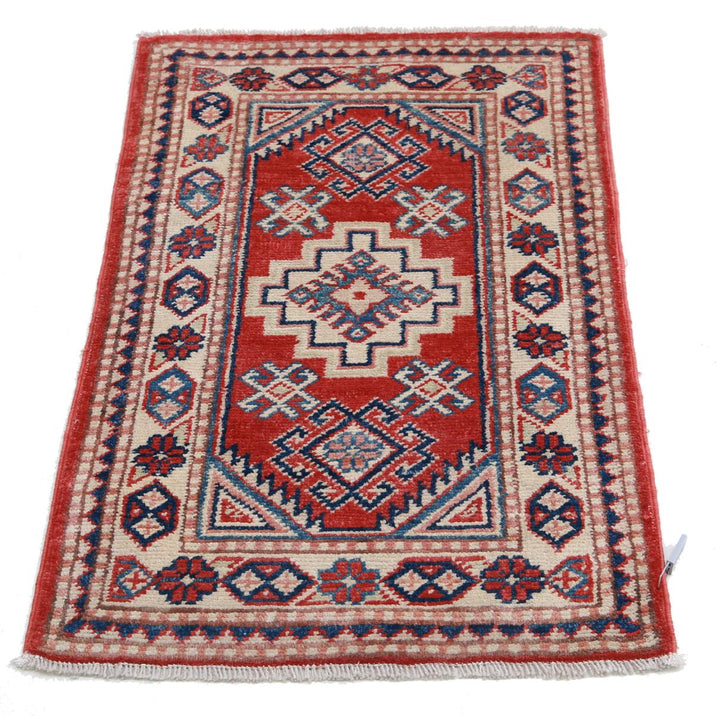 Kazak 1’ 9″ x 2’ 9″ - No. AV24085 - ALRUG Rug Store