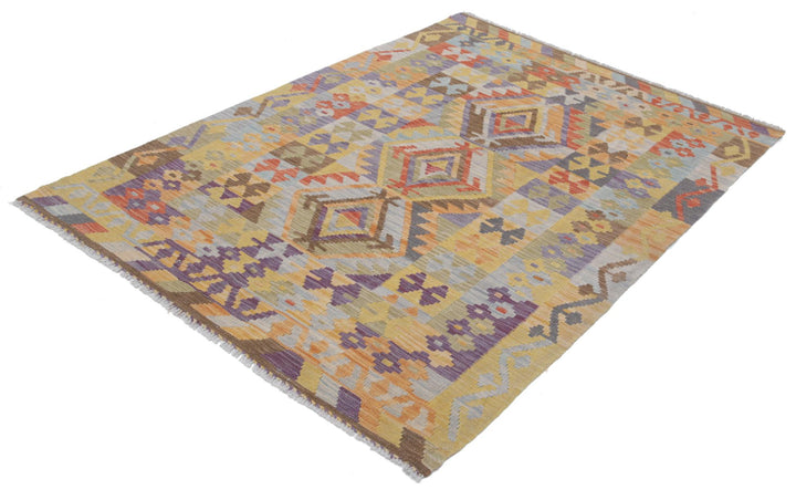 Kilim 4’ 3″ x 5’ 9″ - No. AV32137 - ALRUG Rug Store