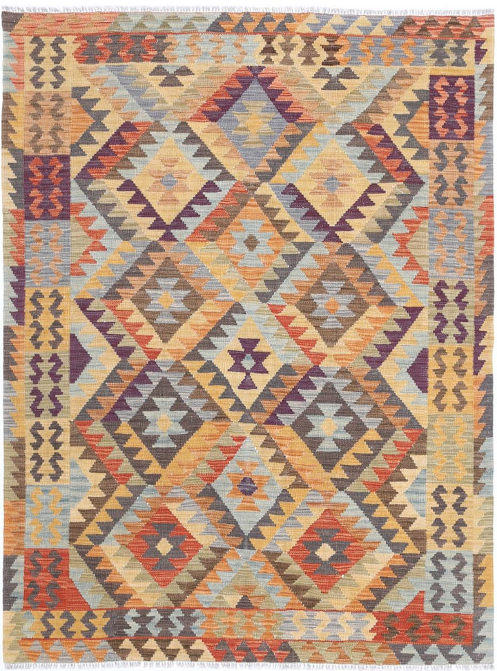 Kilim 4’ 9″ x 6’ 6″ - No. AV71852 - ALRUG Rug Store