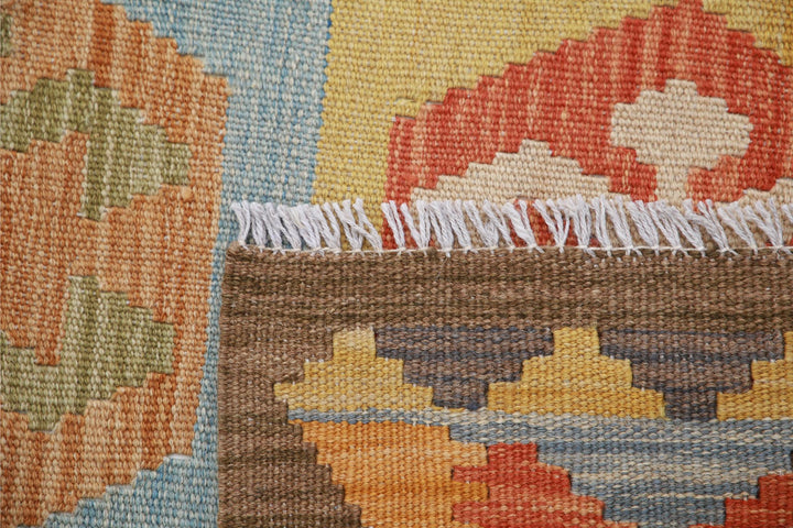 Kilim 2’ 8″ x 4’ 1″ - No. AV46477 - ALRUG Rug Store