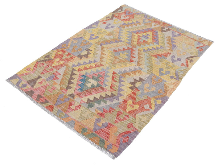 Kilim 3’ 2″ x 4’ 7″ - No. AV46035 - ALRUG Rug Store