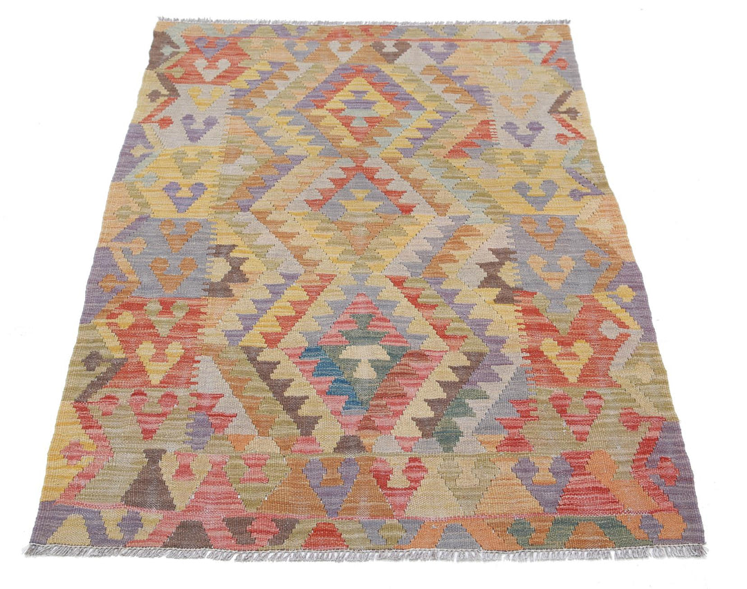 Kilim 3’ 2″ x 4’ 7″ - No. AV46035 - ALRUG Rug Store