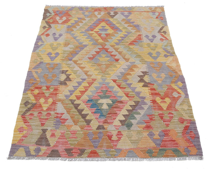 Kilim 3’ 2″ x 4’ 7″ - No. AV46035 - ALRUG Rug Store