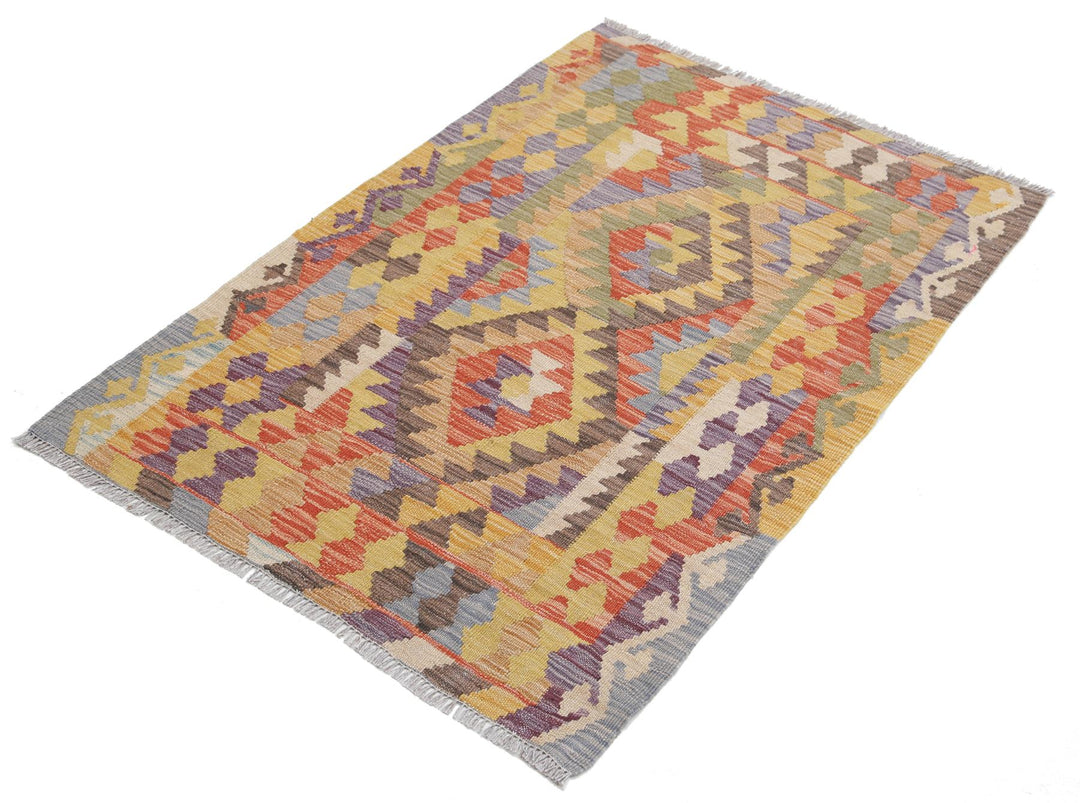 Kilim 2’ 9″ x 4’ 1″ - No. AV57624 - ALRUG Rug Store