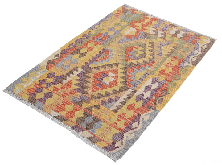 Kilim 2’ 9″ x 4’ 1″ - No. AV57624 - ALRUG Rug Store