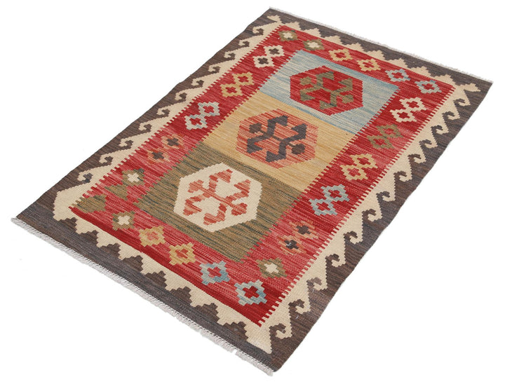 Kilim 2’ 8″ x 4’ 0″ - No. AV84073 - ALRUG Rug Store