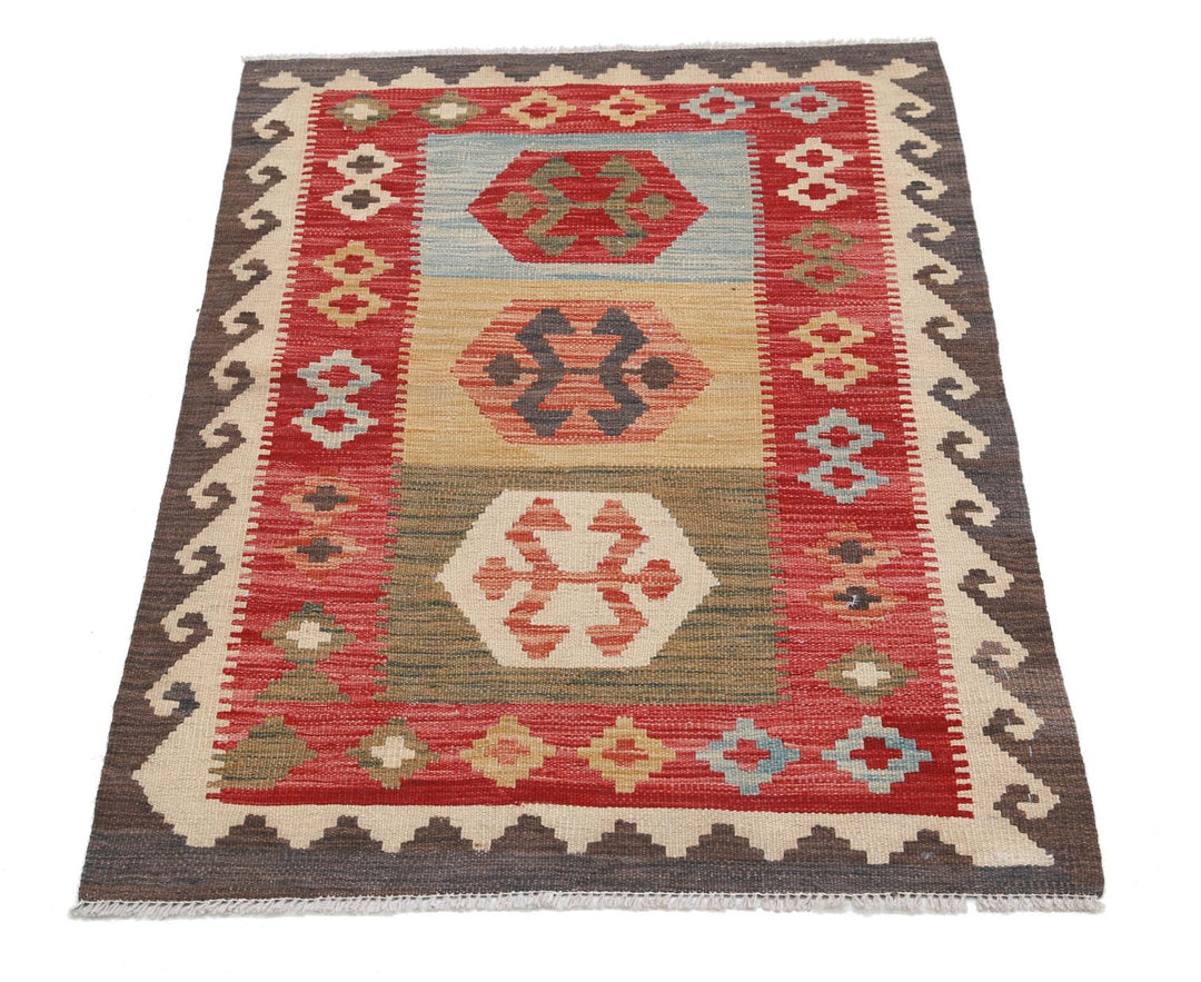 Kilim 2’ 8″ x 4’ 0″ - No. AV84073 - ALRUG Rug Store