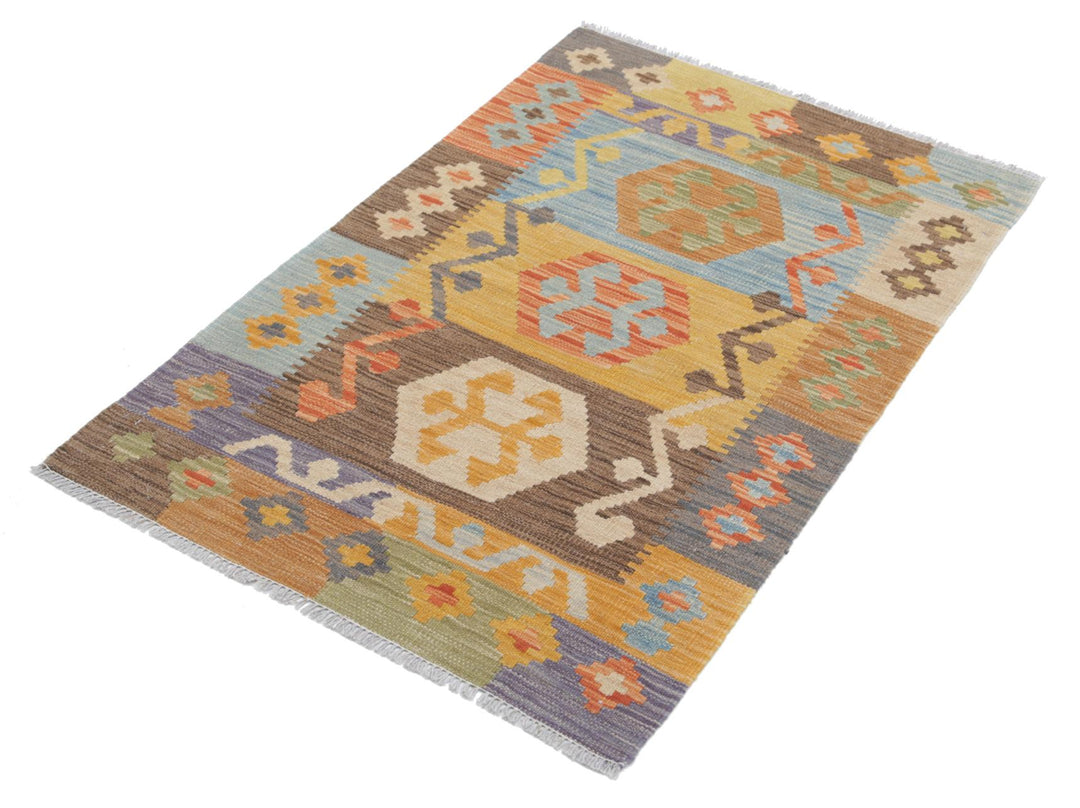 Kilim 2’ 8″ x 4’ 1″ - No. AV41723 - ALRUG Rug Store