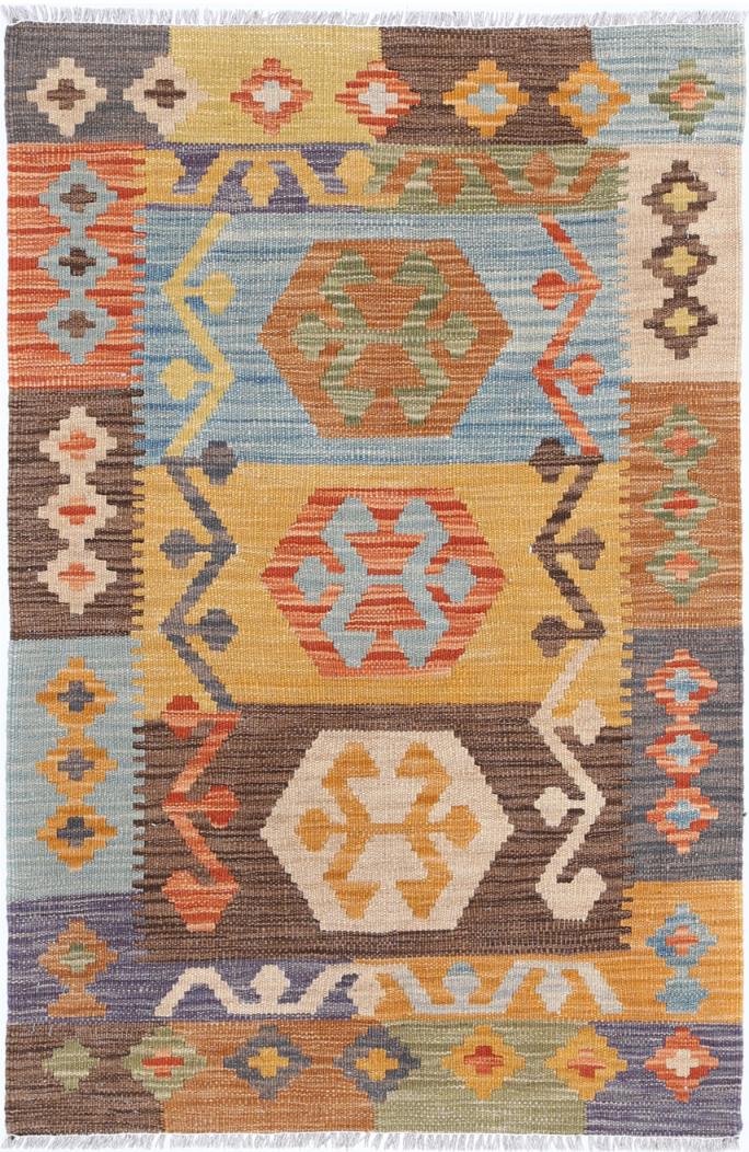 Kilim 2’ 8″ x 4’ 1″ - No. AV41723 - ALRUG Rug Store