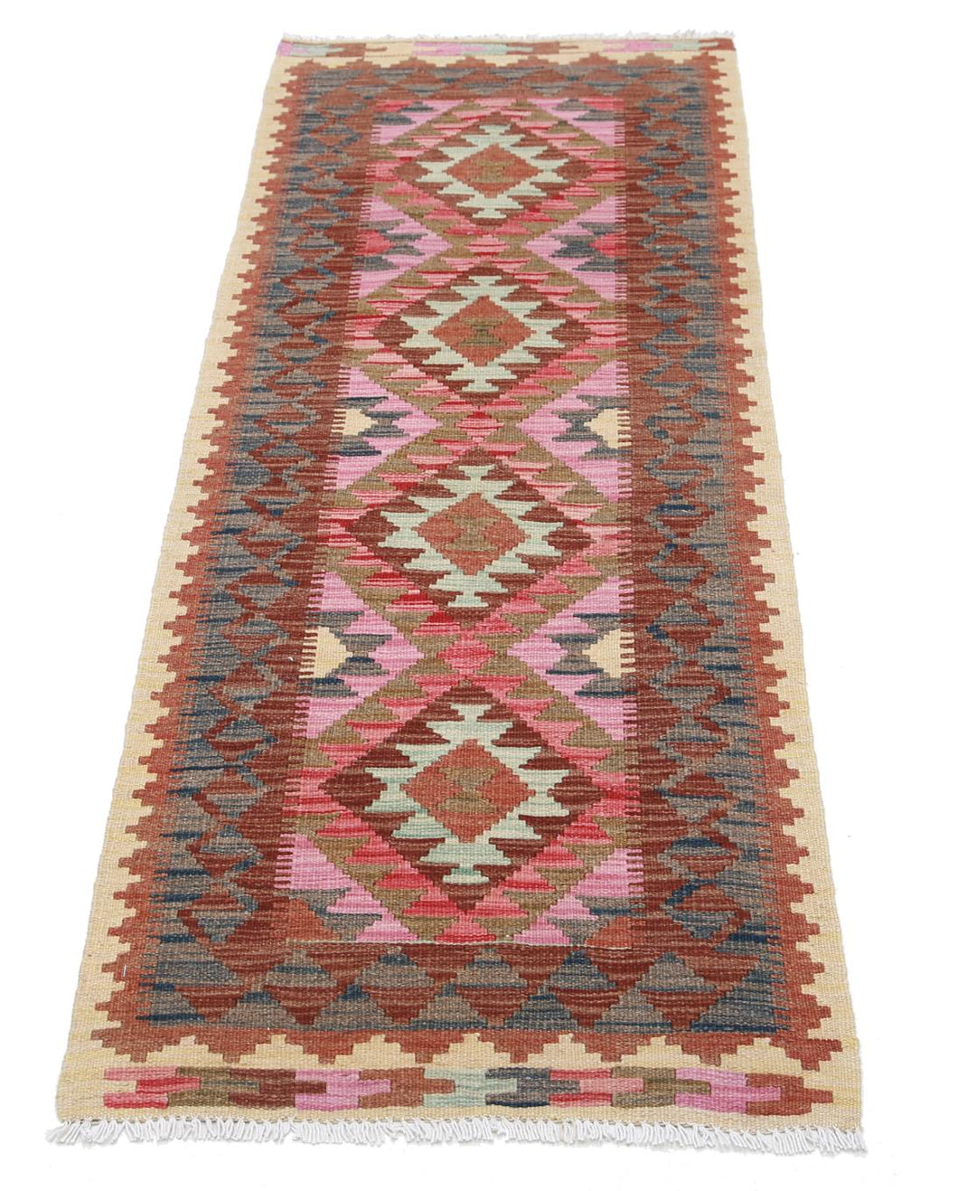 Kilim 2’ 0″ x 6’ 0″ - No. AV78127 - ALRUG Rug Store