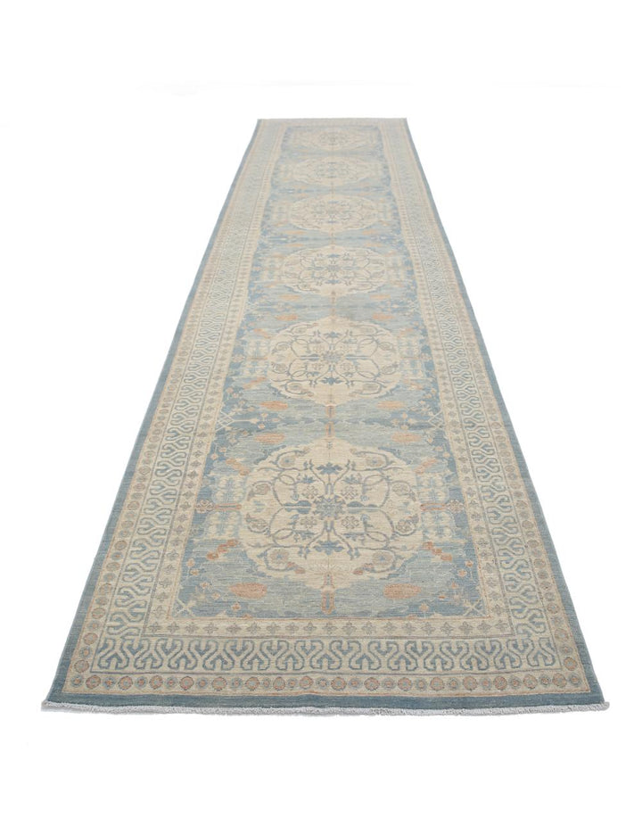 Hand Knotted Ariana Haji Jalili Wool Rug 3' 11" x 15' 9" - No. AT58240