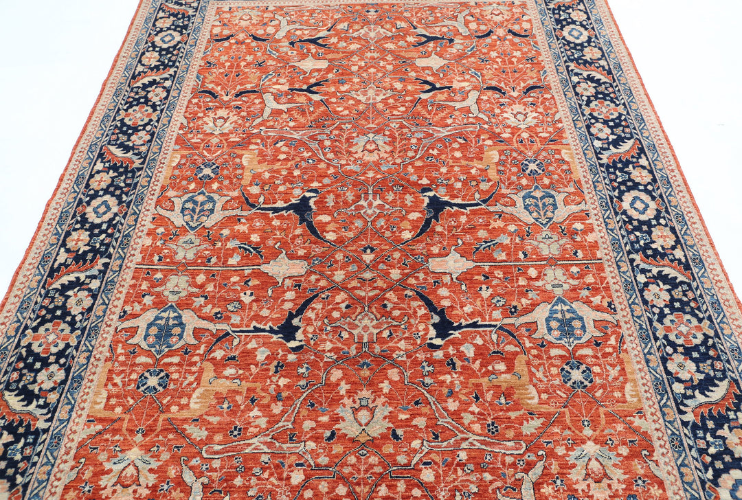 Hand Knotted Ariana Haji Jalili Wool Rug 6' 0" x 9' 1" - No. AT17281