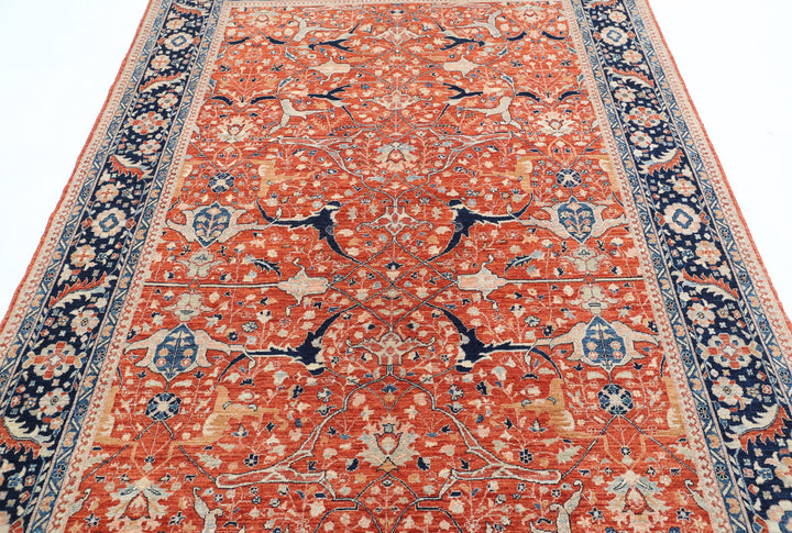 Hand Knotted Ariana Haji Jalili Wool Rug 6' 0" x 9' 1" - No. AT17281