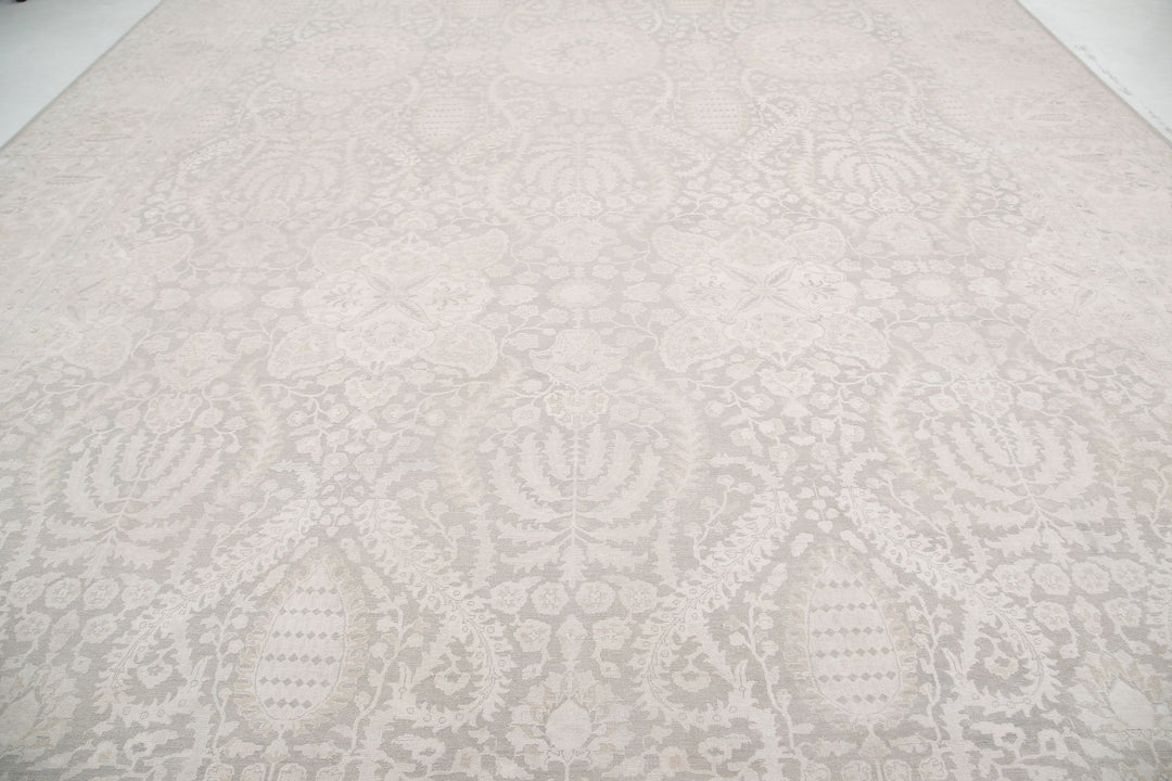 Hand Knotted Ariana Haji Jalili Wool Rug 13' 8" x 21' 3" - No. AT35362