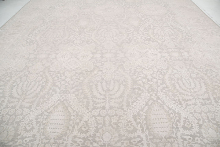 Hand Knotted Ariana Haji Jalili Wool Rug 13' 8" x 21' 3" - No. AT35362