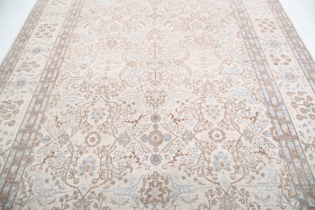 Hand Knotted Ariana Haji Jalili Wool Rug 8' 0" x 9' 8" - No. AT94756