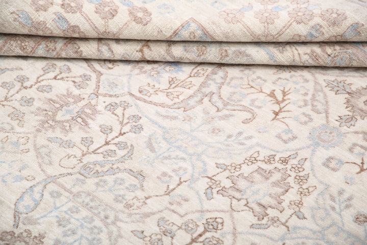 Hand Knotted Ariana Haji Jalili Wool Rug 8' 0" x 9' 8" - No. AT94756